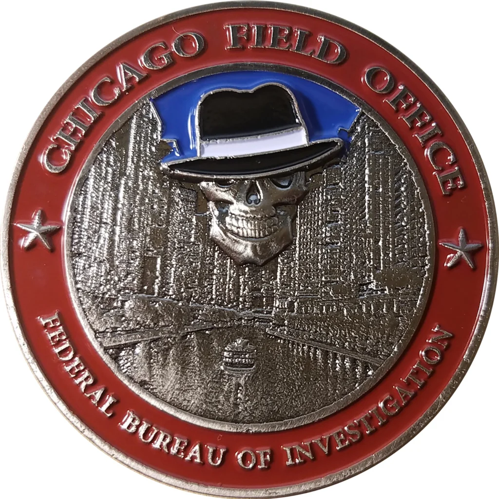 fbi, fbi field office challenge coin, custom military challenge coins, challenge coins 4 u,