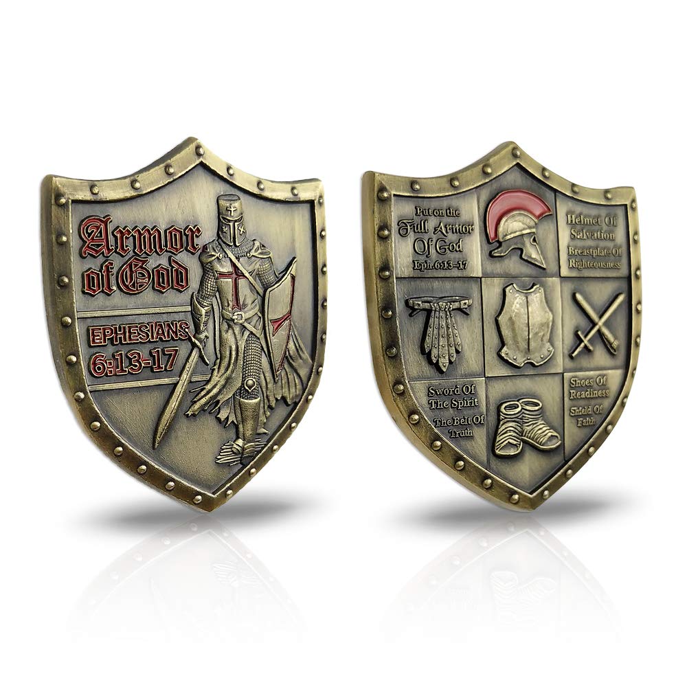 armor of god challenge coins