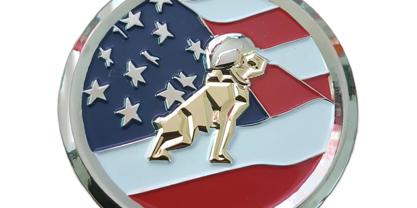 mack defense, mack defense challenge coin, challenge coin custom, military contractor challenge coin, army coins of excellence,