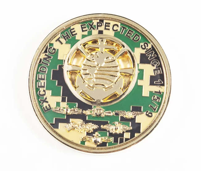 marine corps coin