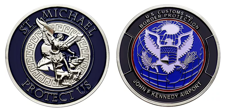 challenge coins, custom coins, custom challenge coins, dhs challenge coins, department of homeland security coins, customs and border patrol coins,