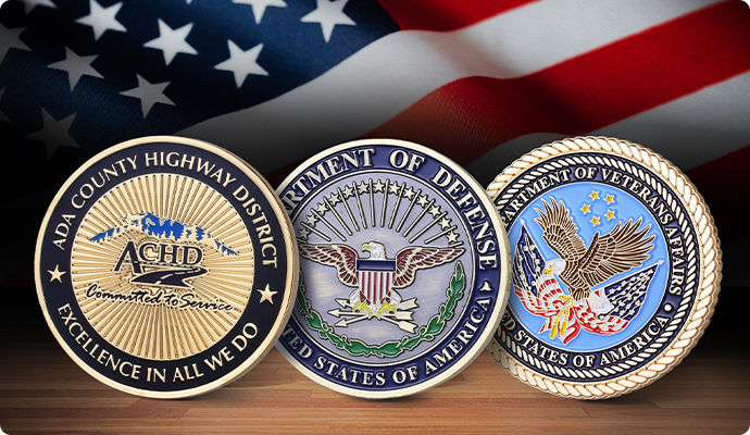 Army Personalized Military Challenge Coins