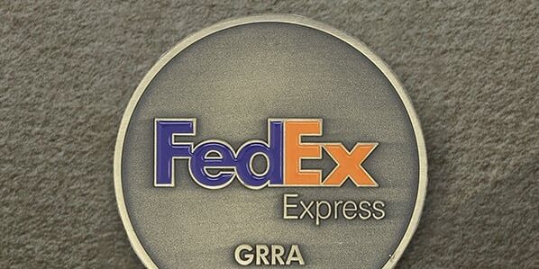 fedex, fed ex, military coins, veteran coins, event challenge coins, event items, promotional items, safety coins, challenge coins, unique challenge coins,