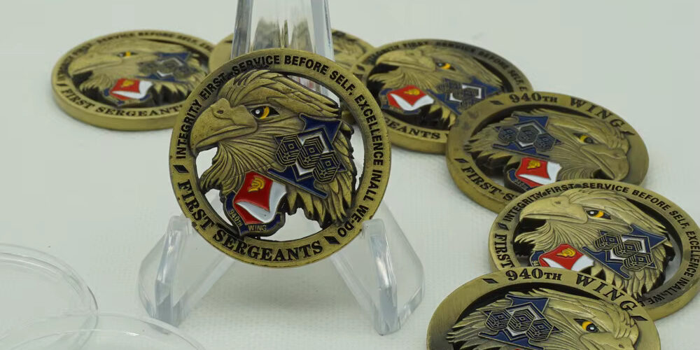 us air force first sergeant challenge coin, us air force challenge coins, custom challenge coins, military challenge coins,