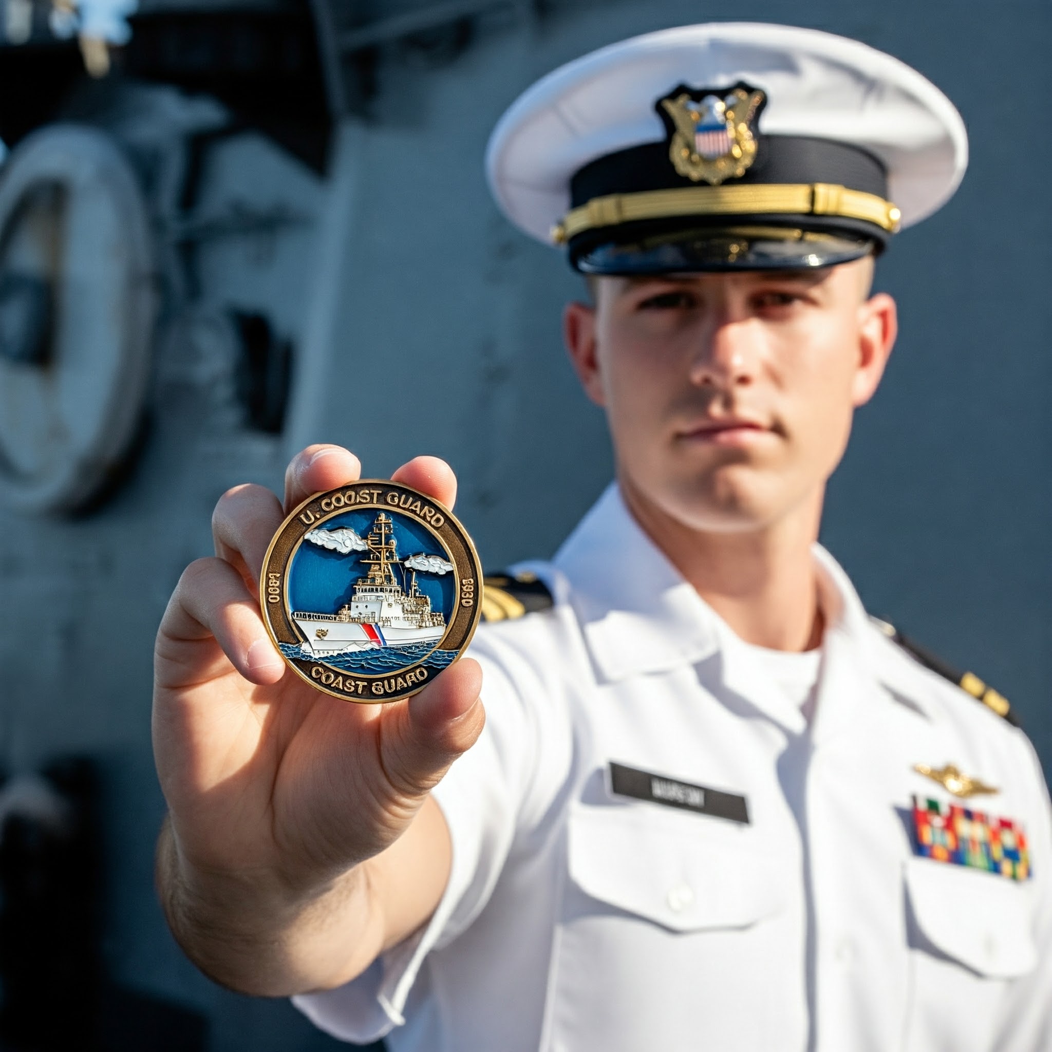 us navy, navy challenge coins,