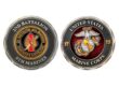 marine corps challenge coins, 2nd meu, command coins,