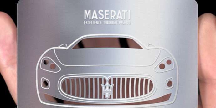 custom metal business card cheap