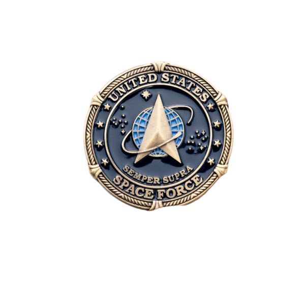 custom space force challenge coins,