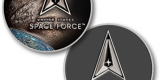 space force challenge coins custom,