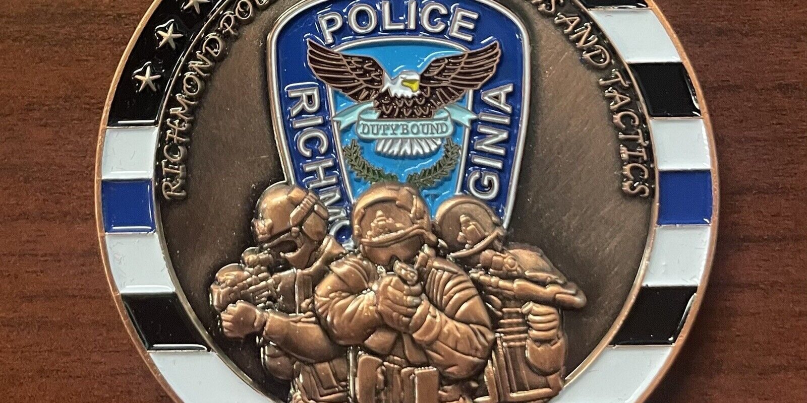 police swat law enforcement challenge coin