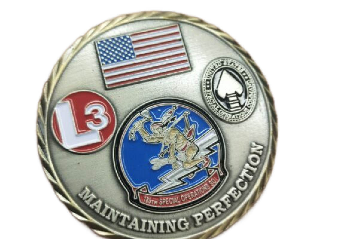 l3 harris, l3 harris challenge coin, military contractor challenge coin, military challenge coins,